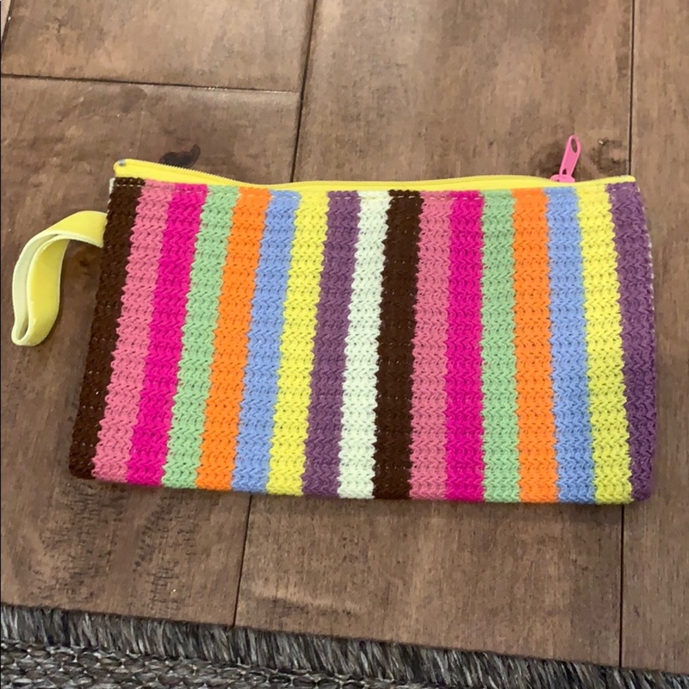 Bright and cheery clutch (fits iPhone)!